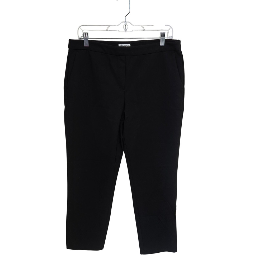 Carolina Belle Montreal Black Ankle Dress Pants Trousers Womens Size 12 Office